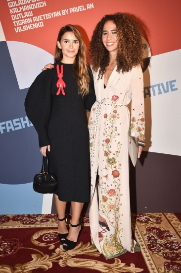 Мирослава Дума и Кэндис Фрэджис, Farfetch. Проект Buro Fashion Forward Initiative в рамках недели моды в Париже 