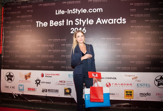Лиза Жарких. Премия портала Life-InStyle.com «The Best In Style Awards 2016» состоялась!