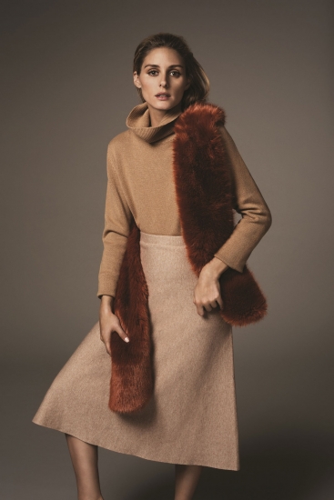 Olivia Palermo для праздничной коллекции Banana Republic