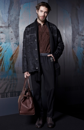 Мужская коллекция TRUSSARDI осень/зима 2017-18