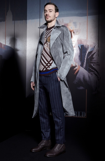 Мужская коллекция TRUSSARDI осень/зима 2017-18