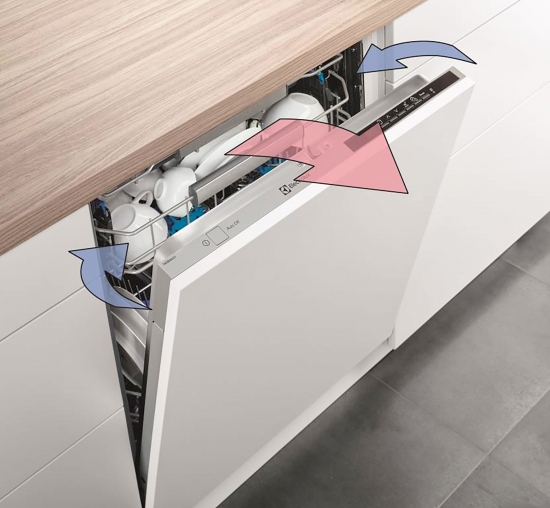 Первая в мире посудомоечная машина с подъемным механизмом Electrolux ComfortLift