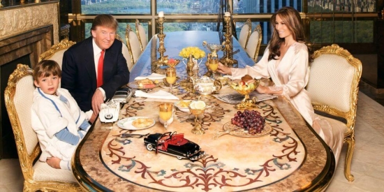 Дональд Трамп променял роскошный пентхаус на скромный Белый дом