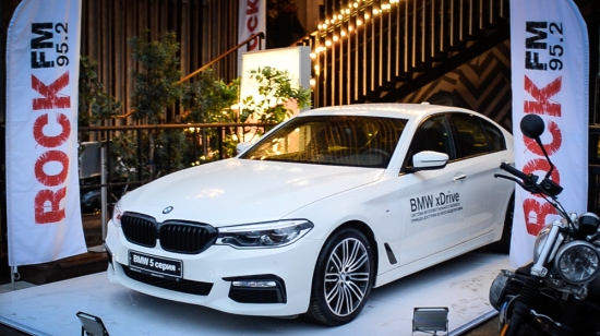 BMW Адванс-Авто поздравил с десятилетием радиостанцию ROCK FM
