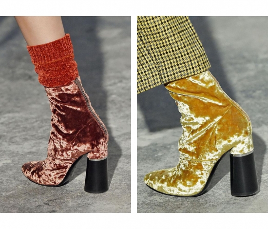 Dries Van Noten. Женские сапоги нового сезона осень-зима 2017/18