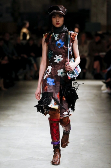 Prada. Женские сапоги нового сезона осень-зима 2017/18