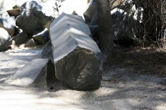 Колоночный базальт Devil's Postpile