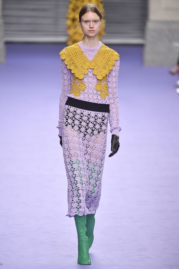 Mulberry. Тренды: осень – зима/2017-2018: овчина, кружева и цветочный принт