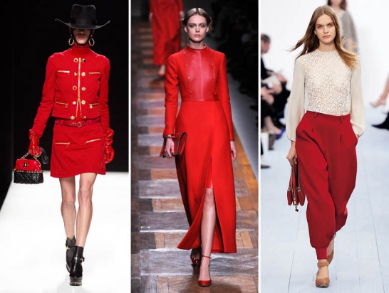 Moschino, Valentino, Chloe. Тенденции AW12-13