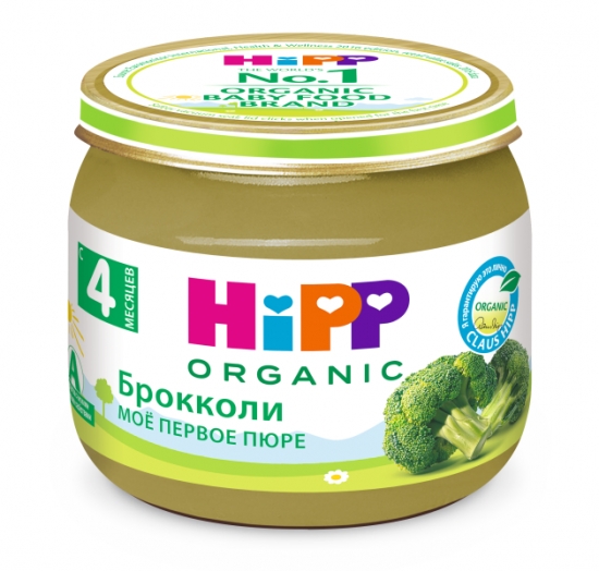 Моноовощные пюре HiPP – идеальное решение для начала прикорма