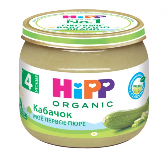 Моноовощные пюре HiPP – идеальное решение для начала прикорма