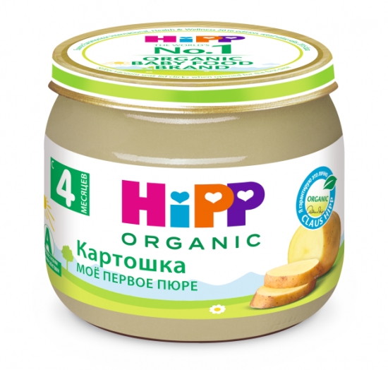 Моноовощные пюре HiPP – идеальное решение для начала прикорма
