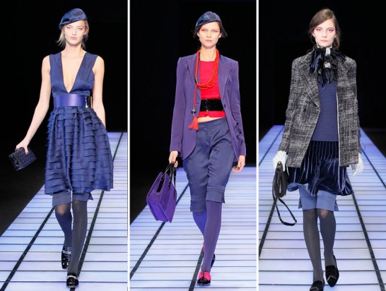 Emporio Armani. Тенденции AW12-13