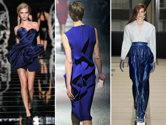 Ermanno Scervino, Lanvin, Balenciaga. Тенденции AW12-13