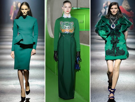 Lanvin, Kenzo, Lanvin. Тенденции AW12-13