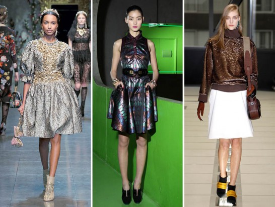 Dolce & Gabbana, Kenzo, Balenciaga. Тренд осень-зима 2012-13