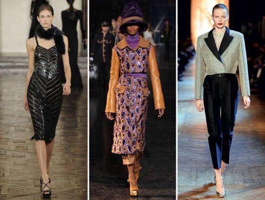 Ralph Lauren, Louis Vuitton, YSL. Тренд осень-зима 2012-13