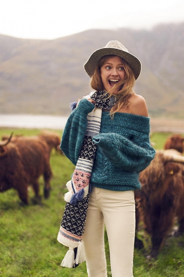 Anthropologie. Тепло и уютно: вязаный тренд осень-зима 2017/2018