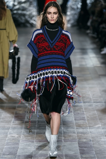 Sonia Rykiel. Тепло и уютно: вязаный тренд осень-зима 2017/2018