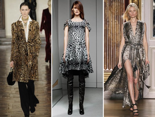 Ralph Lauren, YSL, Barbara Bui. Принты осени-зимы 2012-13