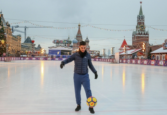 В Москве прошла первая официальная пресс-конференция LaLiga на Красной площади 