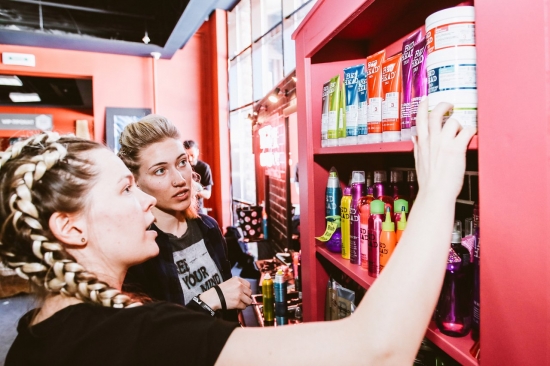 Tigi Rocks! На Tinkoff Rosafest 2018 The Game: салон формата pop-up на высоте 1170 м над уровнем моря!