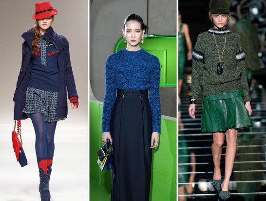 BLUGIRL, Kenzo, Ermanno Scervino. Тенденции осень-зима 2012-13