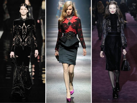 ETRO, Lanvin, Gucci. Тенденции осень-зима 2012-13