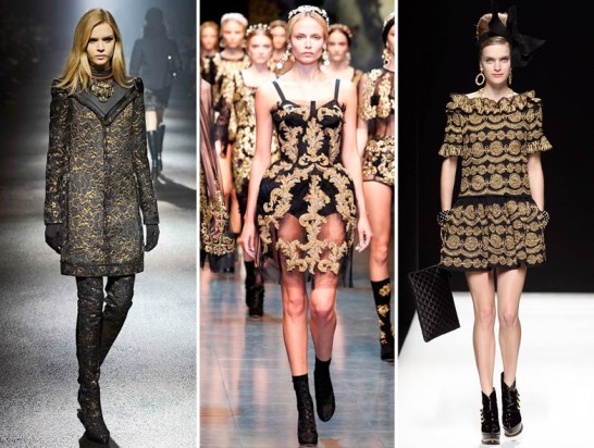 Lanvin, Dolce & Gabbana, Moschino. Тенденции осень-зима 2012-13