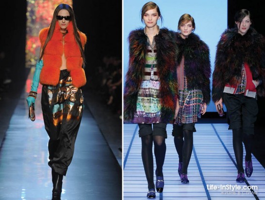 Jean Paul Gaultier, Emporio Armani. Тенденции на осень-зиму 2012-13