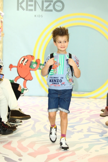 Презентация новой коллекции Kenzo Kids весна-лето/2018 в «Кенгуру»