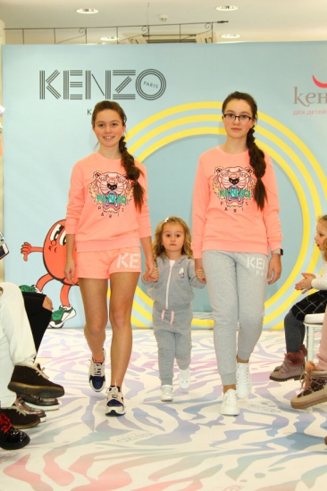 Презентация новой коллекции Kenzo Kids весна-лето/2018 в «Кенгуру»