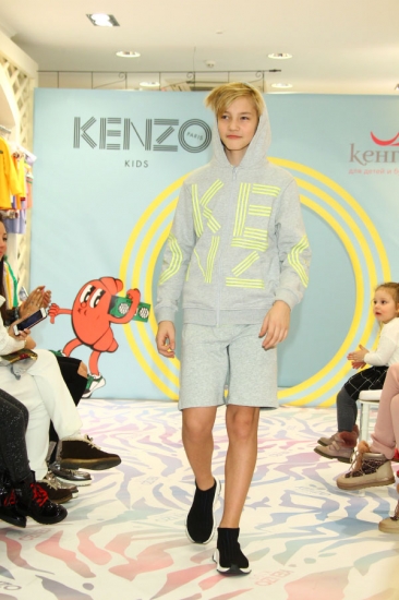 Презентация новой коллекции Kenzo Kids весна-лето/2018 в «Кенгуру»