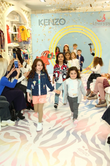 Презентация новой коллекции Kenzo Kids весна-лето/2018 в «Кенгуру»