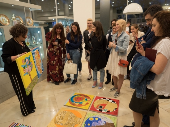 Ольга Валова презентовала лучшие работы в Галерее Императорского фарфора! 