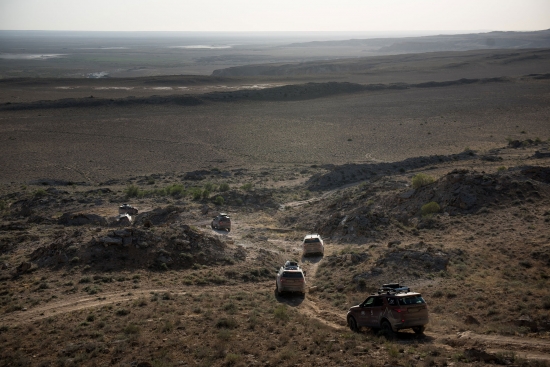 Экспедиция Land Rover «Время новых открытий». Плато Устюрт