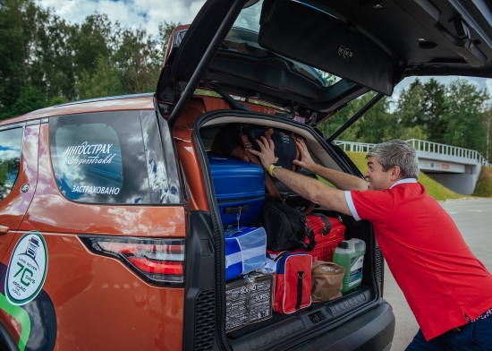 Старт кругосветной экспедиции «Вокруг света за 70 дней с Land Rover»
