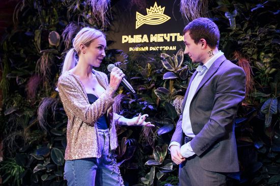 В ресторане «Рыба Мечты» вручили премию «ТОП-100 по версии Popcake.tv»