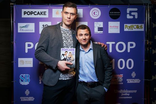 В ресторане «Рыба Мечты» вручили премию «ТОП-100 по версии Popcake.tv»