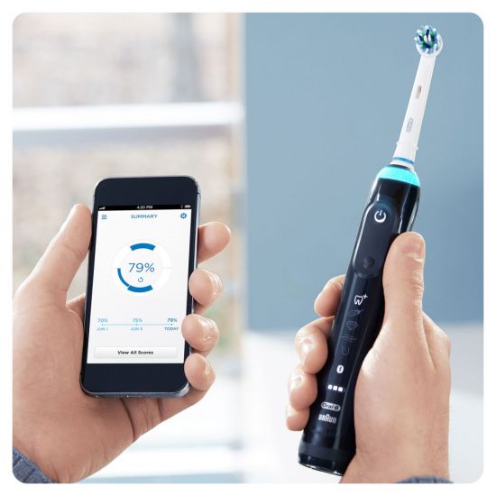 Новая щетка Oral-B с искусственным интеллектом 