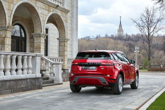 Новый Range Rover Evoque представлен в России