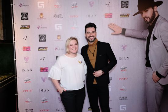 Главный редактор портала Life-InStyle.com Надежда Вавржина и Максим Завидия