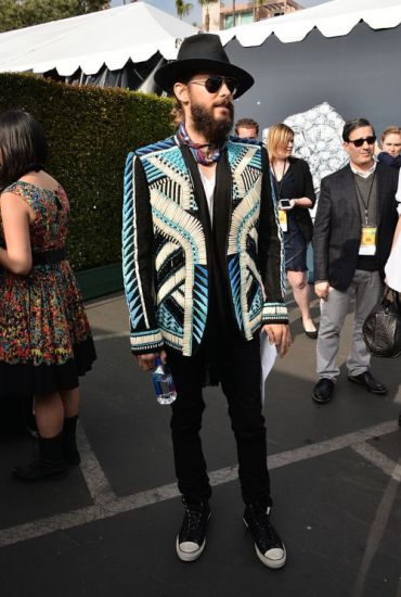 Светлана Лобода, Филипп Киркоров и Джаред Лето в Balmain