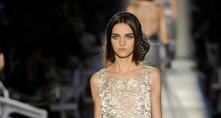 Chanel. Головные уборы на зиму 2013.