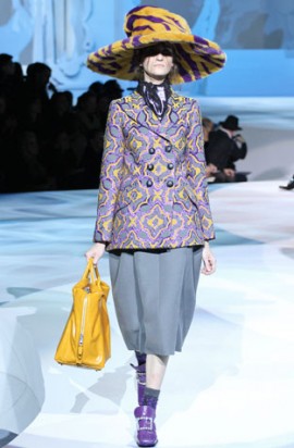 Marc Jacobs. Головные уборы на зиму 2013.