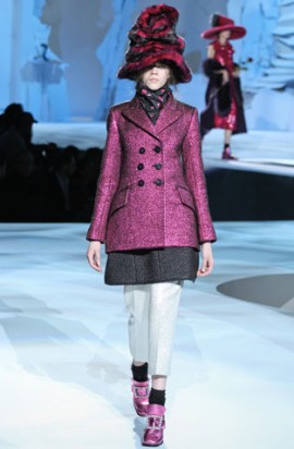 Marc Jacobs. Головные уборы на зиму 2013.