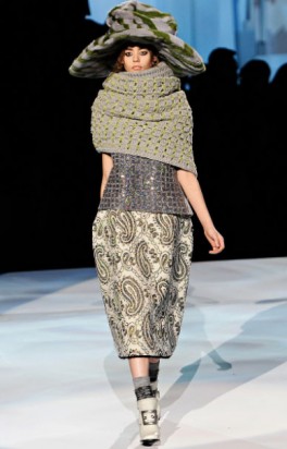 Marc Jacobs. Головные уборы на зиму 2013.