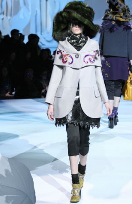 Marc Jacobs. Головные уборы на зиму 2013.