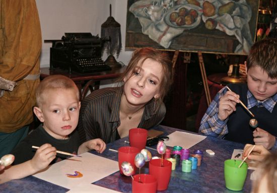 Лиза Арзамасова, Ирина Безрукова и Екатерина Волкова  поддержали больных детей!