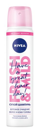 Новый сухой шампунь от NIVEA для темных волос